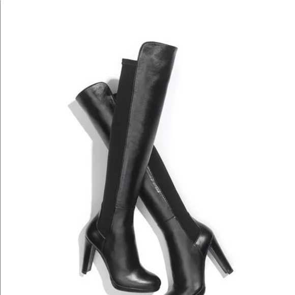 Stuart Weitzman Shoes - Stuart Weitzman HIGHWAY 5050 OTK Blk 8.5